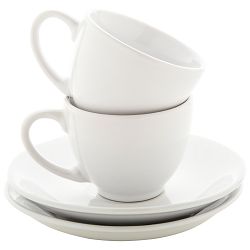 Espresso cup set Mocca, bijela