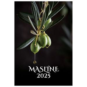 Kalendar "Masline 2025" 13 listova, spirala