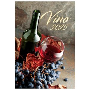 Kalendar "Vino 2025" 13 listova, spirala