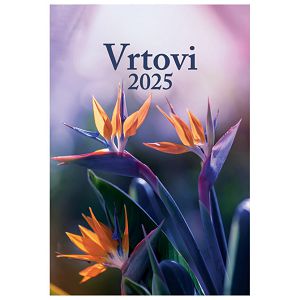 Kalendar "Vrtovi 2025" 13 listova, spirala